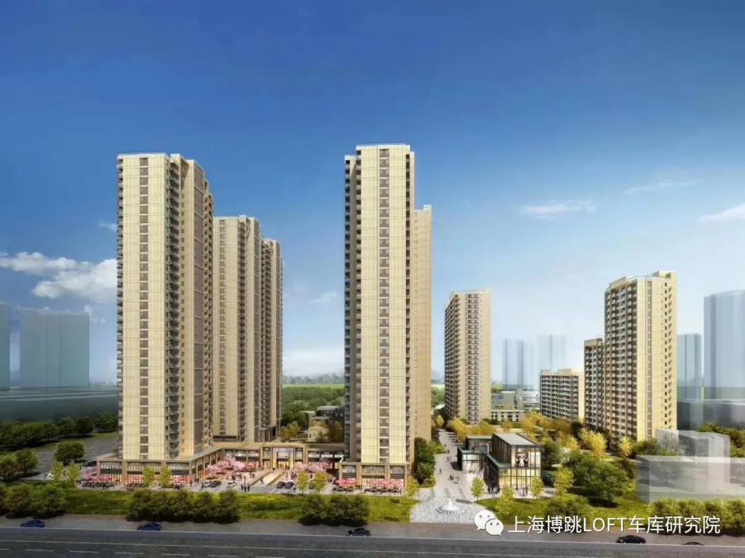 奉节采用了LOFT车库武汉当代集团春风十里项目现已结构封顶！